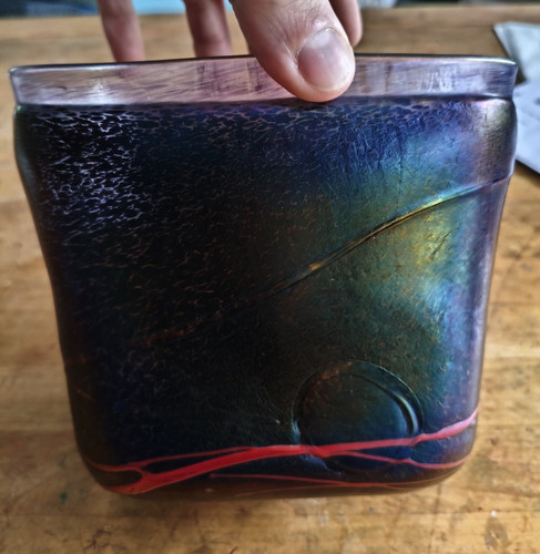 Kosta boda glas - vase, signiert