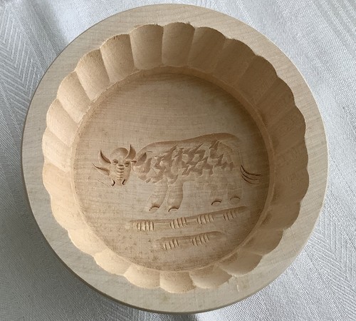 Butterform rund holz - butterform,