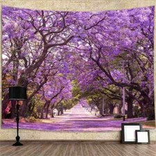 Lila Wald Japan Natur Poster