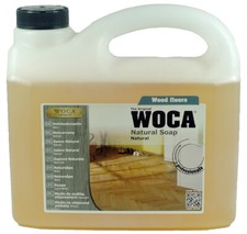 WOCA Holzbodenseife Parkett Holzboden 2,5 Liter *Weiß, Natur*