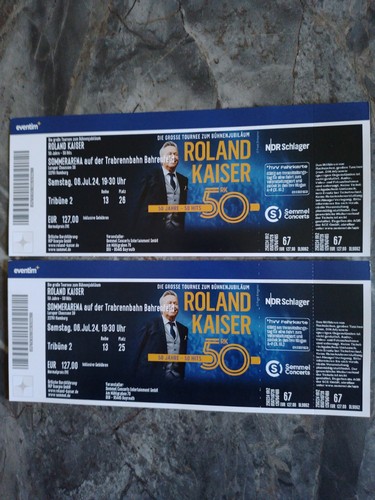 Konzert karten roland kaiser - 2,