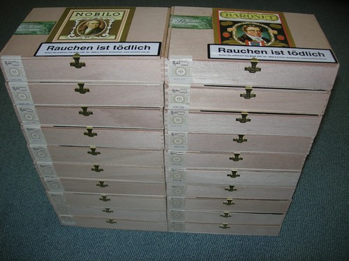Zigarrenkisten leer 20 - zigarrenkisten,, (20