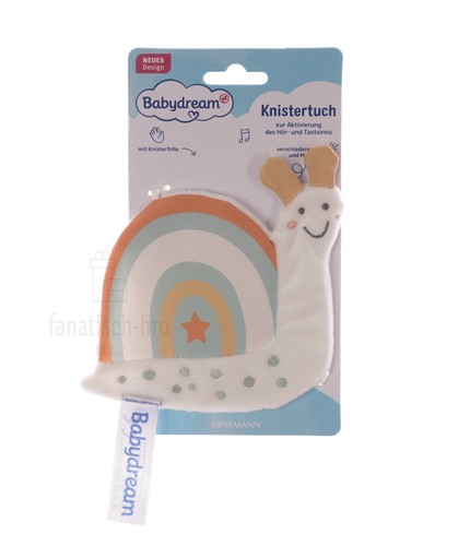 Babydream knistertuch schnecke - knistertuch,