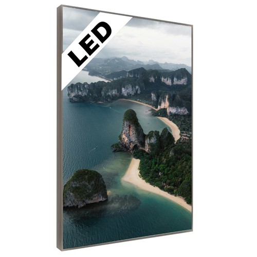 Led wandbild phi islands - wandbild,