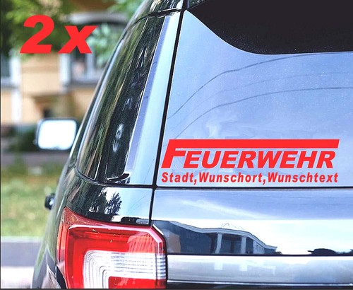 Autoaufkleber sticker folie - 2x,