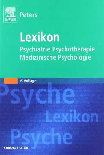 Lexikon psychiatrie - lexikon,