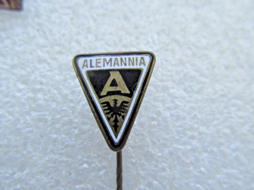 Alte anstecknadel alemannia - -,