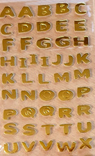 Stickerbogen große Buchstaben