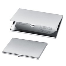 Visitenkartenetui / aus Metall