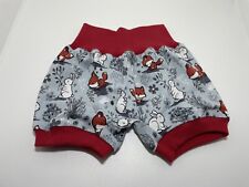 NEU - Selbstgenäht - Kurze Pumphose Gr 50/56 - Motiv: Fuchs und Hase
