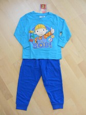 cooler Jungen Schlafanzug m. Bob der Baumeister von H&M Gr. 86 Baumwolle - NEU