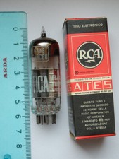 ALTES ELEKTRONIKRÖHRENVENTIL RCA EABC80 *