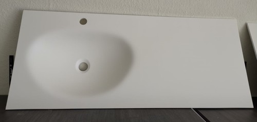 Corian waschtisch einbau - corian, solid