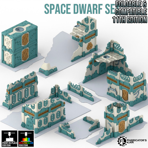Foldable terrain w40k 11th - terrain,