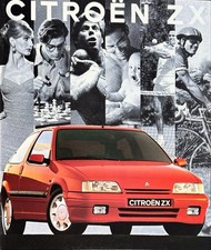 Citroen ZX Prospekt Brochure