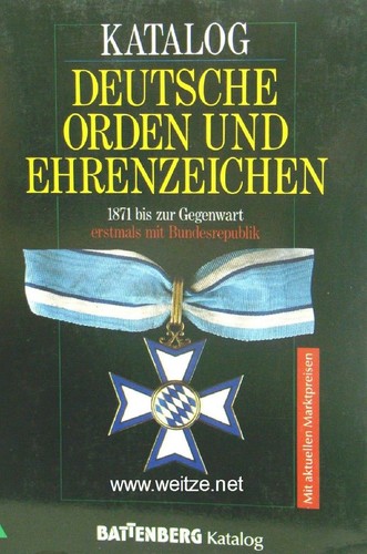 Katalog deutsche orden und - deutsche,