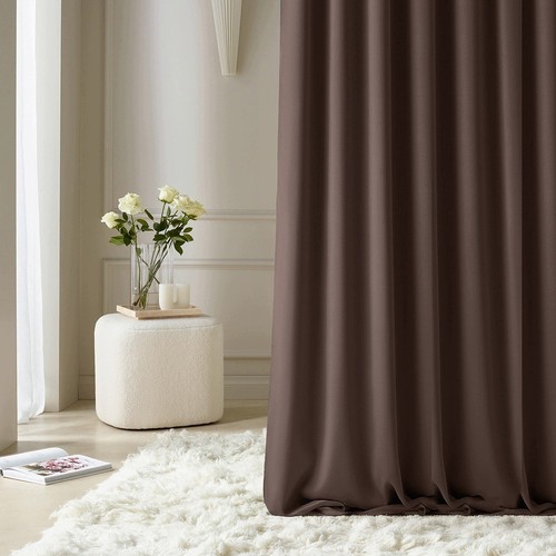 Deko braune vorhang gardine - braune,