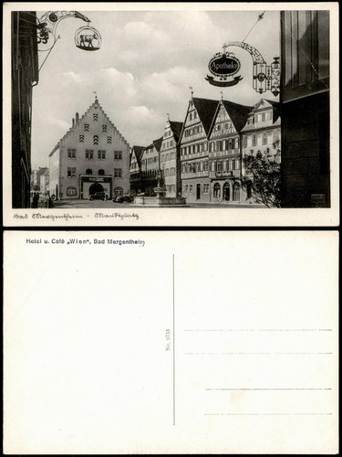 Bad mergentheim ortspartie - bad,