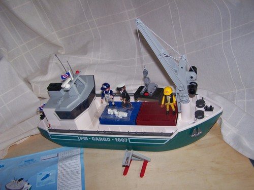 Playmobil frachtschiff mit - playmobil,