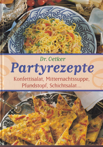 Oetker partyrezepte - dr.,