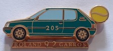 pins peugeot 205 roland garros