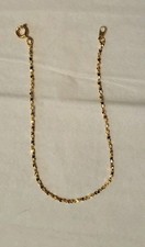 Schönes Damen Armband, Feine Kette Gold Farbe, Vergoldet? ? Zustand 