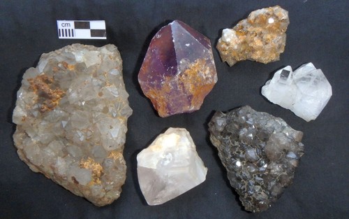 Mineralien quarz bergkristall - quarz,