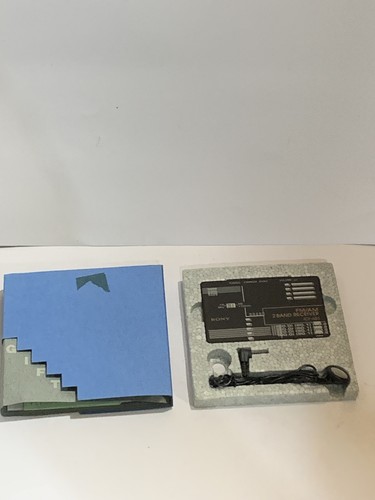 Vintage rare sony thin - thin, credit