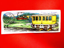 200 D Historische Eisenbahn WAGGON 1.Klasse +BEIPACKZETTEL grüne Sitze