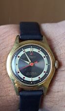 Vintage Herrenuhr Sieger 17 Jewel Zifferblatt mit Rubine Armbanduhr 