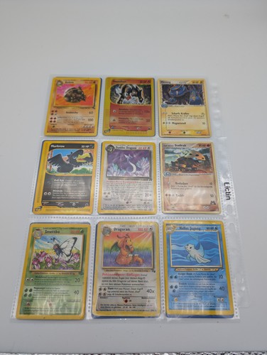 180 karten vintage pokémon - karten,,