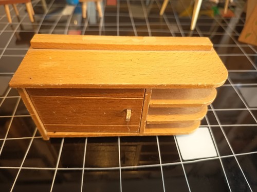 Vintage puppenhaus niedriger - vintage,