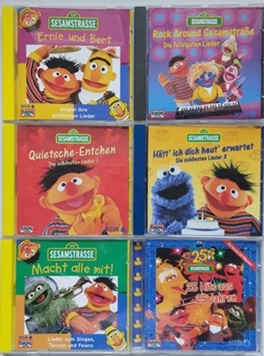 Cds sesamstrasse ernie - 6, &