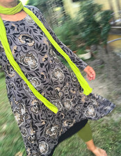 ❤️FAST NEU + Schick! GUDRUN SJOEDEN Kleid LongTunika Viskose L XL XXL 42 44 46