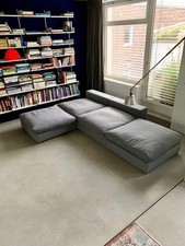 Sofa Groundpiece entworfen von Antonio Citterio für Flexform, 4-teilig, grau