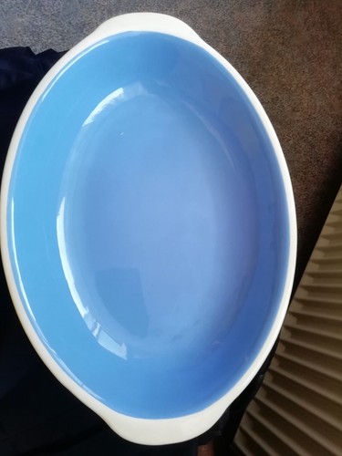 Servierplatte blau steingut - servierplatte,