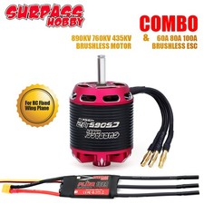 SURPASS HOBBY C50 V2 Bürstenloser Motor ESC Combo für RC Starrflügelflugzeug