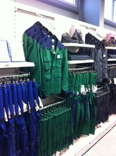 Tegometall Wandregal Ladenregal Textilregal Verkaufsregal 5 Meter