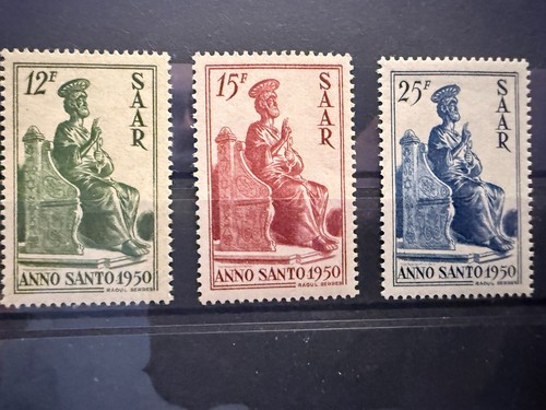 Saarland 1950 293 295 - saarland, 293-295
