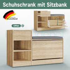 Schuhschrank mit Sitzbänke