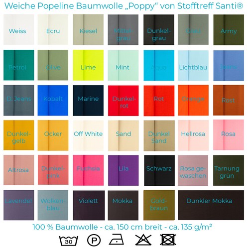 Weicher popeline - weicher,