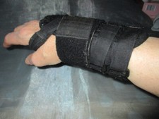 Bandage Daumen Orthese Handgelenk Schiene Karpaltunnel Syndrom Sporlastic schwar