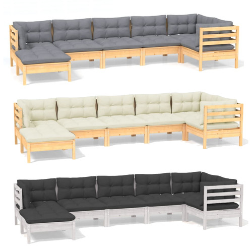 Tlg garten lounge set - 7-tlg., garten-lounge-set