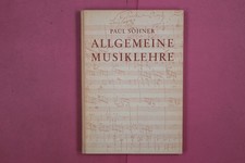 276823 Paul Söhner ALLGEMEINE MUSIKLEHRE Kösel-Verlag KG Für den Schulgebrauc