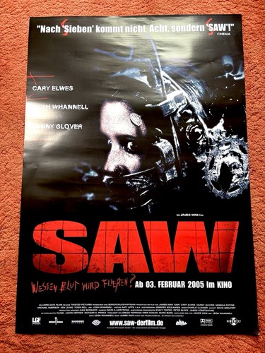 Saw kinoplakat poster - saw,