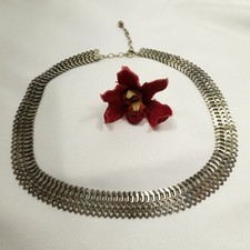 alte Collierkette 835 Silber