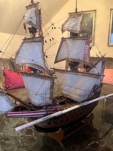 Modelschiff holz der adler von - holz,