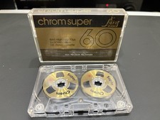 Silver Sound Chrom Super C60 Reel to Reel Kassette