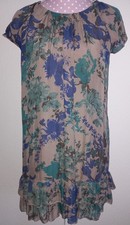 Hallhuber seidenkleid - seidenkleid, m