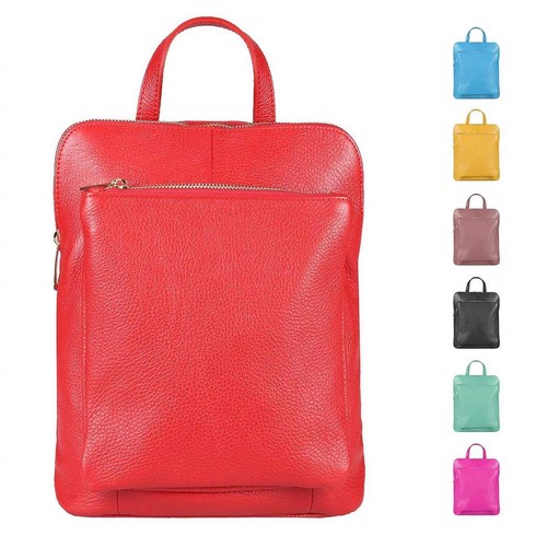 Damen leder rucksack - damen,